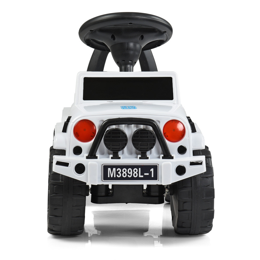 Каталка толокар Джип дитячий BAMBI M 3898L-1 шкіряне сидіння