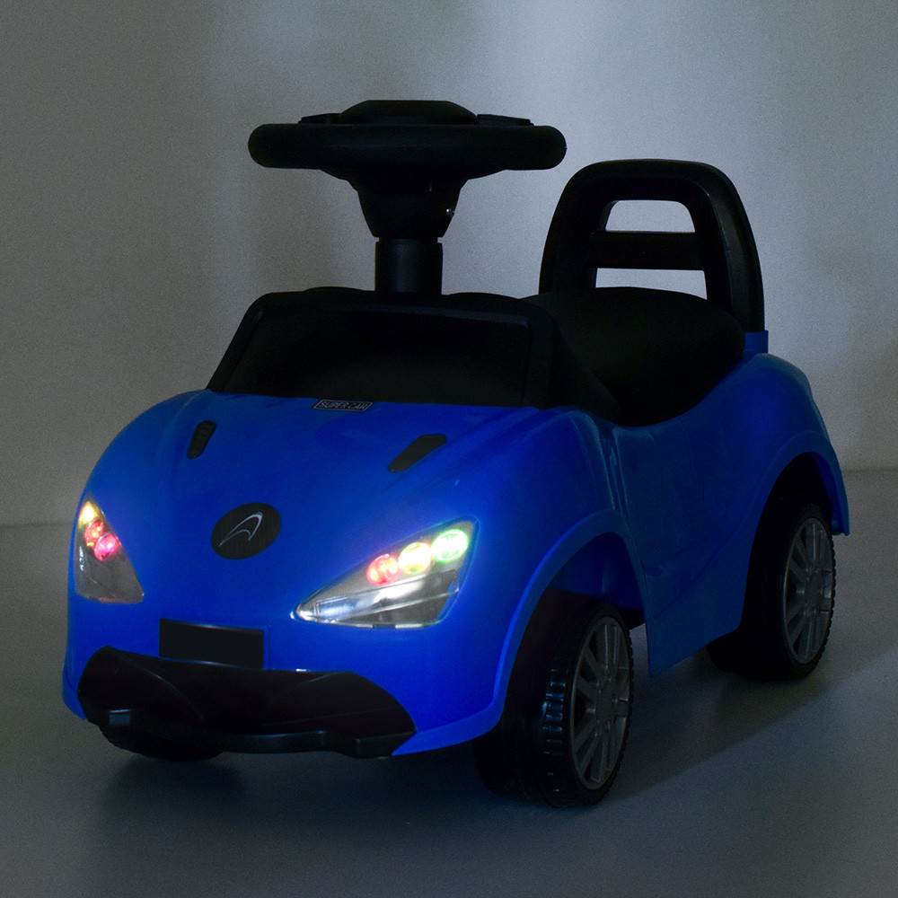 Машина дитяча каталка BAMBI M 4089L-7 музичний біговел із фарами