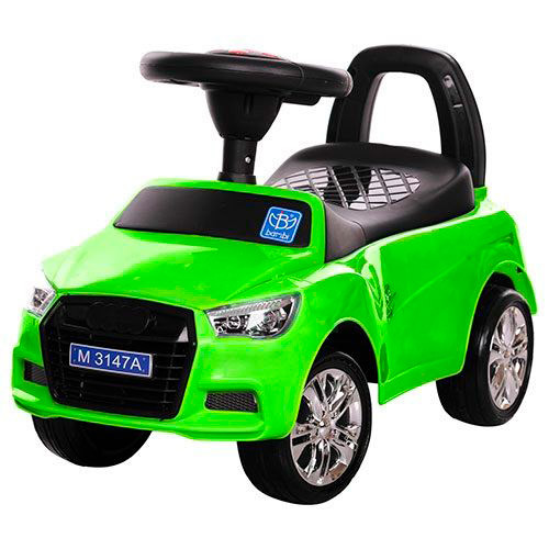 Музичний толокар автомобіль Bambi M 3147A-5 з зелений