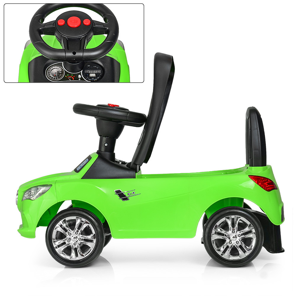 Автомобіль музичний із магнітолою толокар Bambi M 3147C (MP3)-5