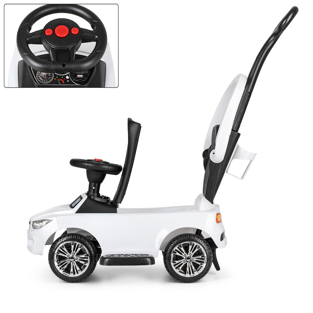 Машинка з магнітолою Bambi M 3503B (MP3) — 3 з батьківською ручкою