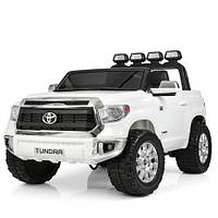 Детский электромобиль двухместный Джип Bambi Toyota Tundra JJ2255EBLR-1 белый