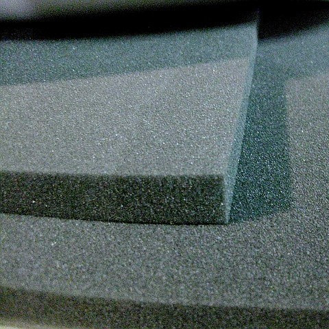 Поролон листової темно-сірий 1х2м товщина 100мм, фото 1