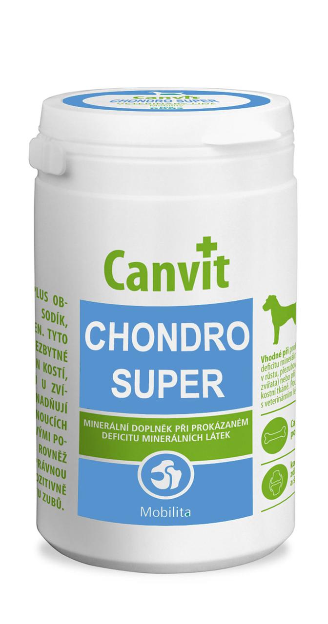 Canvit Chondro super (Канвіт Хондро супер) вітамінна кормова добавка для догляду за суглобами собак від 25 кг.