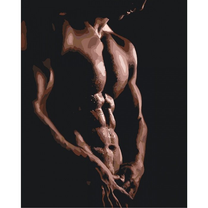 Картина за номерами 40×50 см. Жіноча спокуса. Ідейка, фото 1