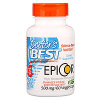 Захист Імунітету, Doctor's s Best, Epicor, 500 мг, 60 капсул вегетаріанських