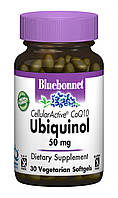 Убихинол 50мг, Cellular Active, Bluebonnet Nutrition, 30 желатинових капсул