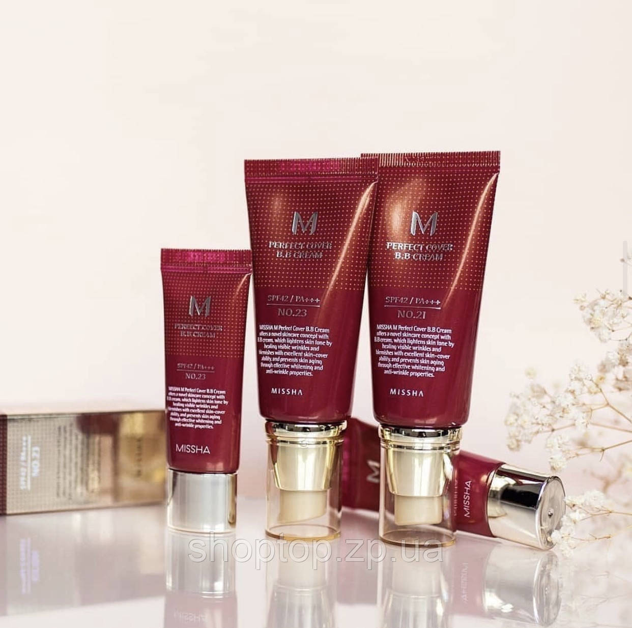 ВВ-крем Missha M Perfect Cover BB Cream SPF42/PA+++ Light Beige (50ml), фото 1
