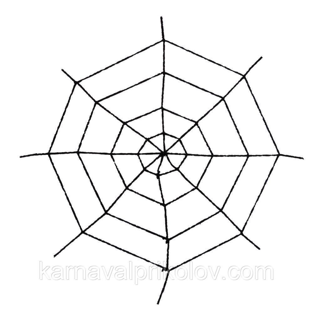 Павутиння Велюр (чорне)