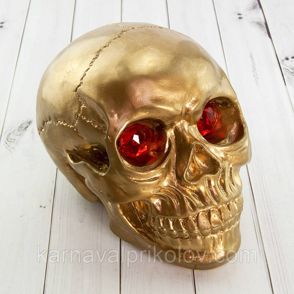 Череп скарбничка M 8944 (золотий)