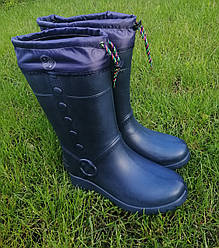 Чоботи жіночі зі шнурком піна Крок гуртом