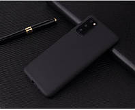 Чехол Soft Touch для Samsung Galaxy S20 (G980) силикон бампер черный