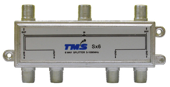 Ділювач абонентський Split Sx6 TMS (шість рівноцінних виходів) - фото 1 - id-p159479742