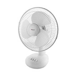 Настільний вентилятор Domotec MS-1625 Fan, 3 режими, 30 Вт White