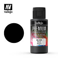 Фарба чорна 60 мл. VALLEJO PREMIUM COLLOR 62020