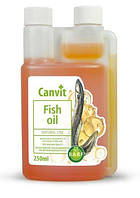 Canvit Fish oil (Канвит Фиш Оил) жидкая кормовая добавка с рыбьим жиром из угря для собак