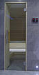 Двері для сауни скляні ANDRES PREMIUM 70х210, 70х210, фото 3
