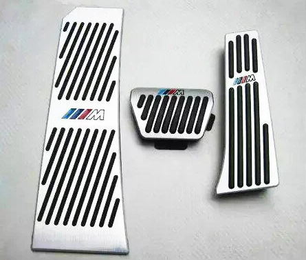 Накладки на педалі BMW M Performance 5, 6, 7й, X3, X4 серії АКПП (алюміній, без свердління), фото 1
