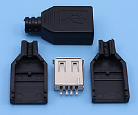 USB-A разъем/розетка USB A