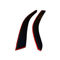 Дефлекторы окон ветровики Ивеко Дейли 6 Iveco Daily VI 14- КТ (Накладные)