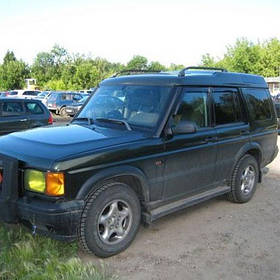 Дефлектори вікон вітровики Ленд Ровер Дефендер 2 Land Rover Discovery II 98-04  КТ (Накладні)