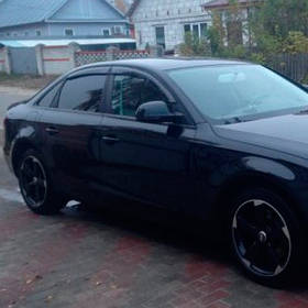 Дефлектори вікон вітровики Ауді А4 Б8 Audi A4 B8 07-15 КТ