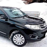 Дефлектор капота мухобойка Чери Тигго 5 Chery Tiggo 5 13- ВТ