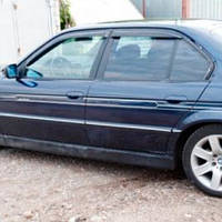 Дефлекторы окон ветровики БМВ 7 (Е38) BMW 7 (E38) 94-01 КТ (Накладные)