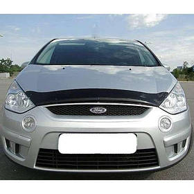 Дефлектор капота мухобойка Форд S - Макс 1 Ford S-Max I 06-14  СиМ