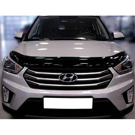 Дефлектор капота мухобойка Хюндай Крета Hyundai Creta 14 -  СиМ