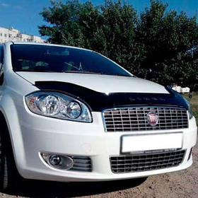 Дефлектор капота мухобойка Фіат Лінеа Fiat Linea 07 -  ВТ