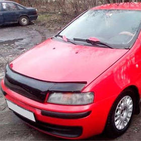 Дефлектор капота мухобойка Фіат Пунто 2 Fiat Punto II 99-07  ВТ