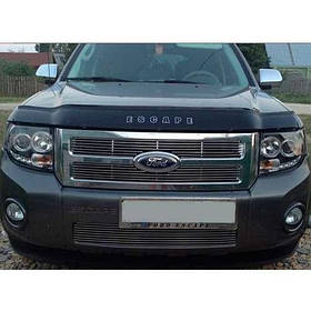 Дефлектор капота мухобойка Форд Ескейп 2 Ford Escape II 07-12  ВТ