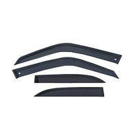 Дефлекторы окон ветровики Рено Дачия Дастер 1 Renault Dacia Duster I 10-18 ВЛ накладные