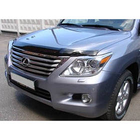 Дефлектор капота мухобойка Лексус ЛХ Lexus LX 570 07 -  СиМ