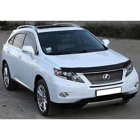 Дефлектор капота мухобойка Лексус РХ 3 Lexus RX III 09-15  СиМ