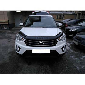 Дефлектор капота мухобойка Хюндай Крета Hyundai Creta 14 -  ВТ