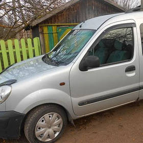 Дефлектори вікон вітровики Сітроен Берлінго 1 Citroen Berlingo I 96-09 КТ (Накладні)