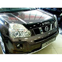 Дефлектор капота мухобойка Ниссан Х-Трейл (Т31) 2 Nissan X-Trail (T31) II 07-14 СиМ