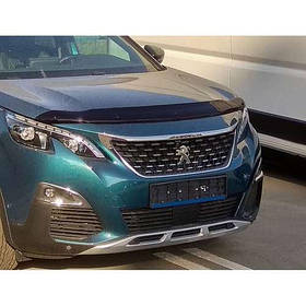 Дефлектор капота мухобойка Пежо 5008 2 Peugeot 5008 II 16 -  СиМ