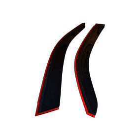 Дефлектори вікон вітровики Пежо 106 Peugeot 106 91-03  КТ (Накладні)