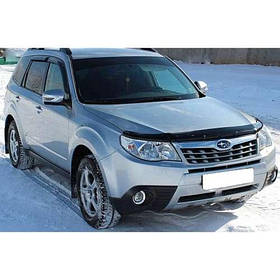 Дефлектор капота мухобойка Субару Форестер Subaru Forester (SH) 08-12  СиМ