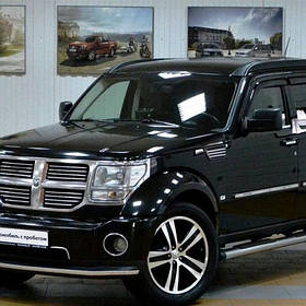 Дефлектори вікон вітровики Додж Нітро Dodge Nitro 06-11  КТ (Накладні)