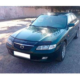 Дефлектор капота мухобойка Мазда 626 Mazda 626 (GF/GW) 97-02  ВТ