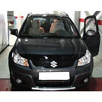 Дефлектор капота мухобойка Сузуки СХ4 Suzuki SX4 I 06 -  СиМ