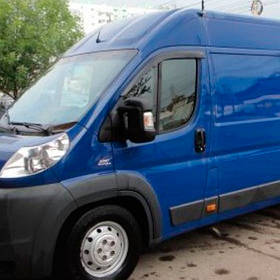 Дефлектори вікон вітровики Фіат Дукато 3 Fiat Ducato III 06- КТ (Накладні)