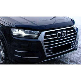 Дефлектор капота мухобойка Ауді Audi Q7 II 15 -  СиМ