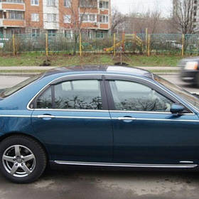 Дефлектори вікон вітровики Ровер 75 Rover 75 99-05  КТ (Накладні)