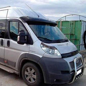 Дефлектор капота мухобойка Пежо Боксер 2 Peugeot Boxer II 06 -  ВТ