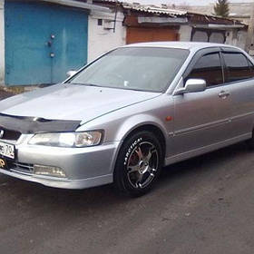 Дефлектори вікон вітровики Хонда Акорд 6 Honda Accord VI 97-02 КТ (Накладні)